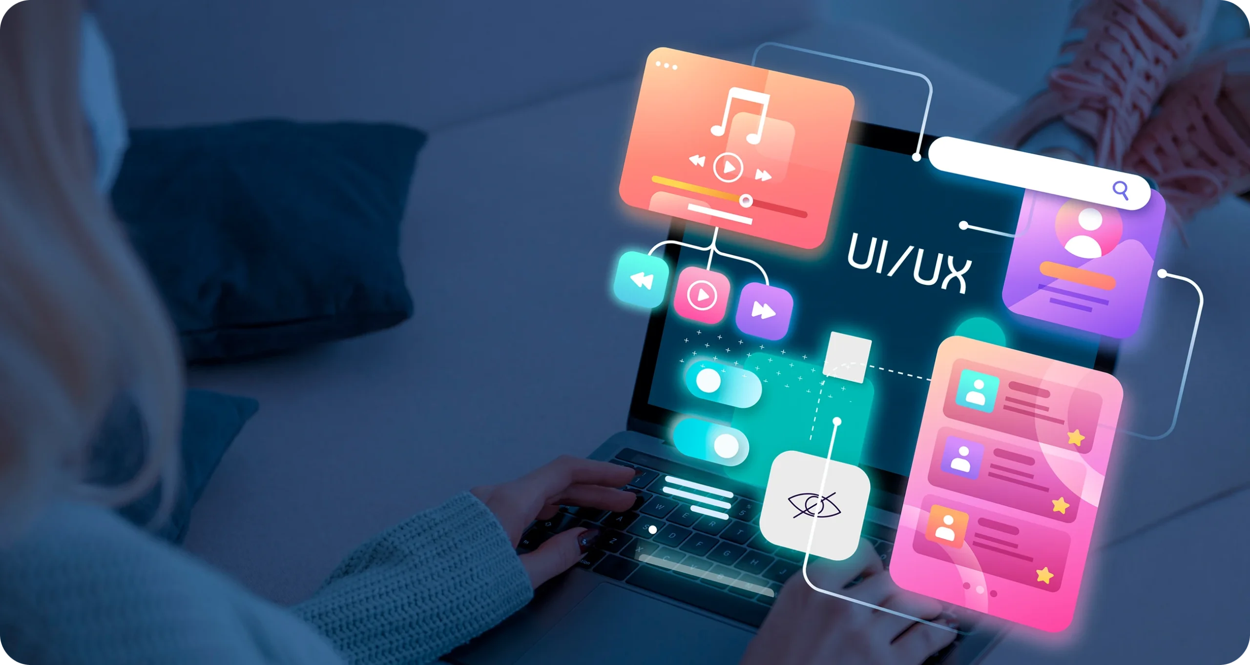 Visual UI Design & Design Systems