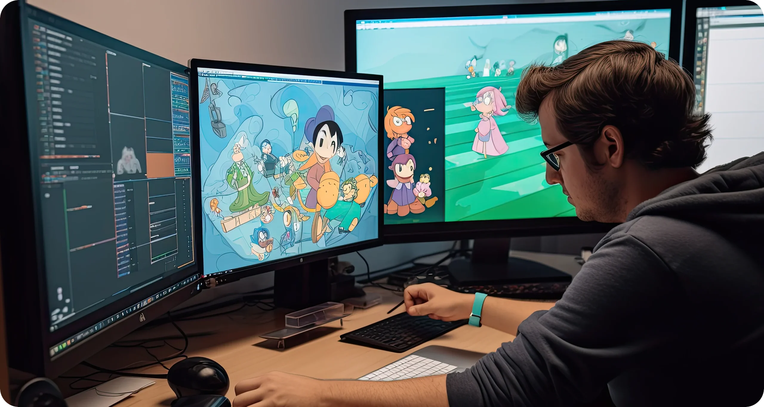 High Production Value 2D Motion Graphics